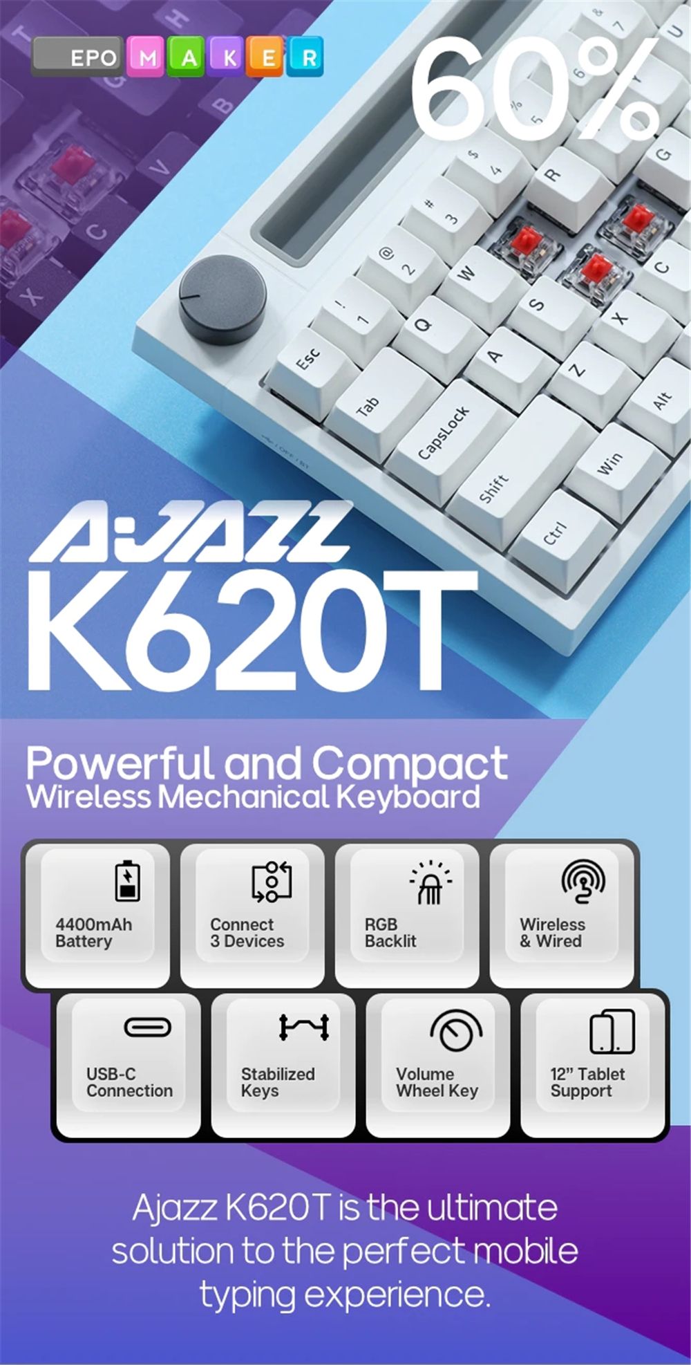 AJAZZ-K620T-Wireless-Mechanical-Keyboard-62Keys-bluetooth-30-Dual-Mode-Built-in-Battery-Type-C-Inter-1769037