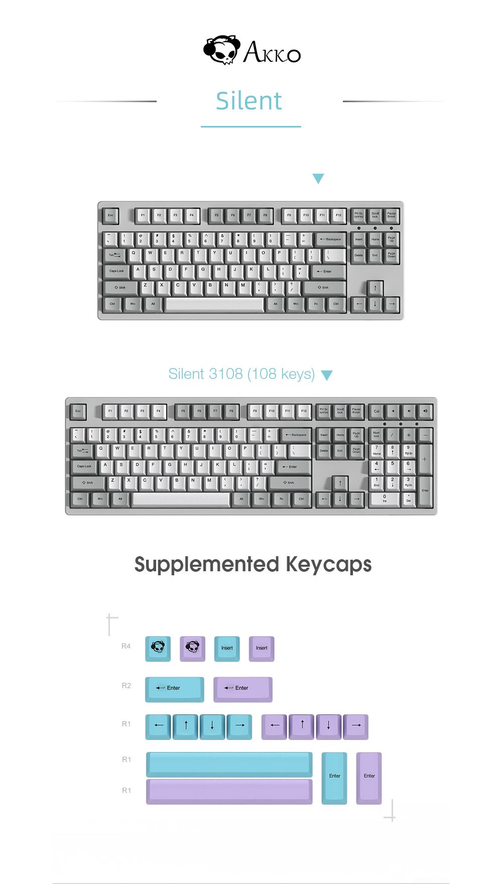 AKKO-3087-V2-Silent-87-Keys-Mechanical-Gaming-Keyboard-Wired-Morandi-Grey-AKKO-Switch-PBT-Keycap-Gam-1728823