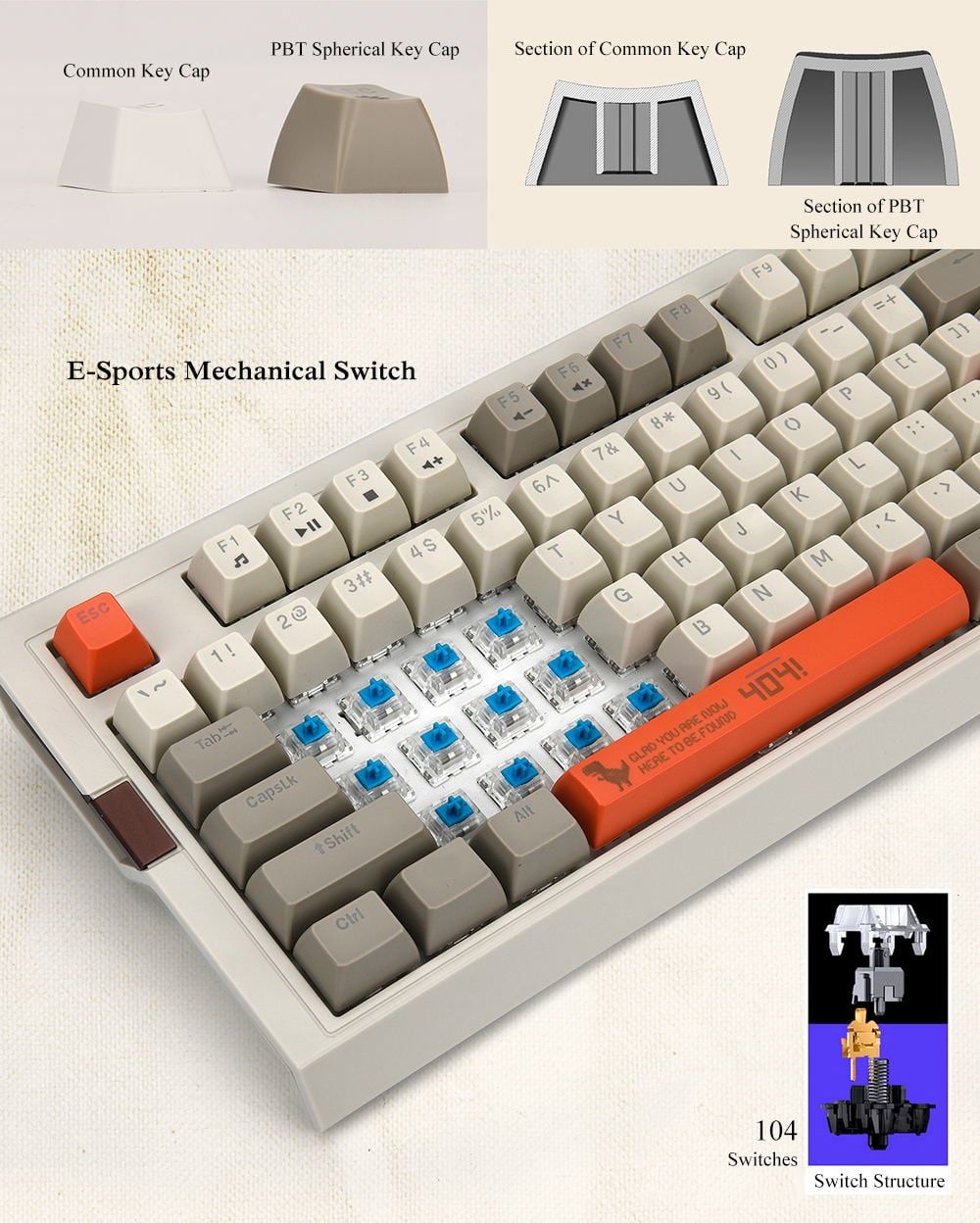 Ajazz-AK510-Retro-Game-Wired-RGB-Mechanical-Keyboard-104-Key-PBT-Ball-Key-Cap-Brown-Black-Switch-1414164