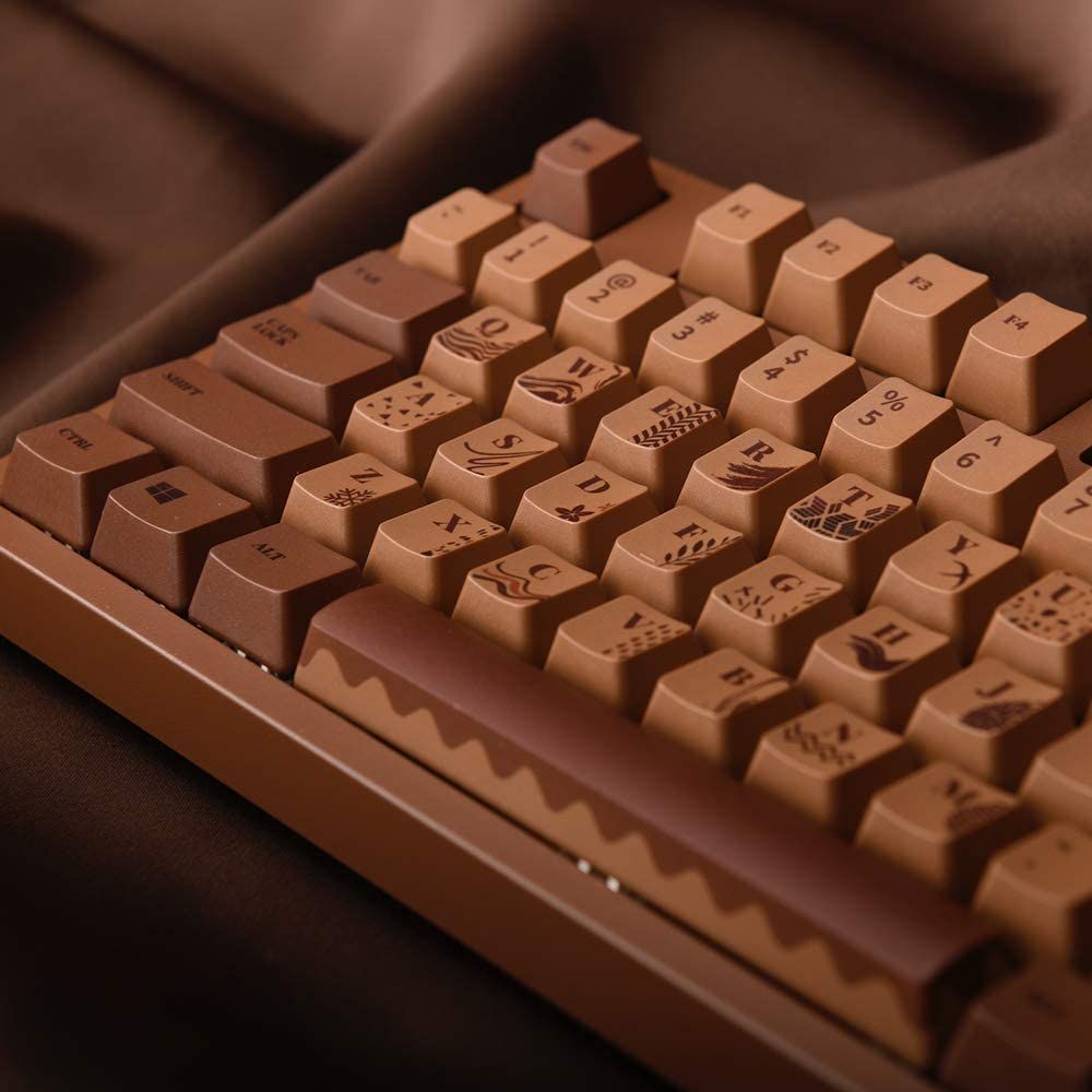 Ajazz-Chocolate-Cubes-Mechanical-Keyboard-Wired-104-Keys-PBT-Keycaps-Keyboard-with-Cherry-MX-Switch-1697053