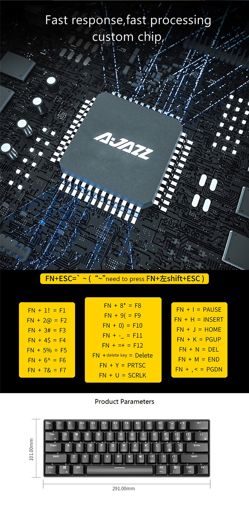 Ajazz-i610T-61-Keys-Mechanical-Keyboard-USB-C-Wired-bluetooth-Dual-Mode-Black-Switch-17-Monochrome-B-1710520