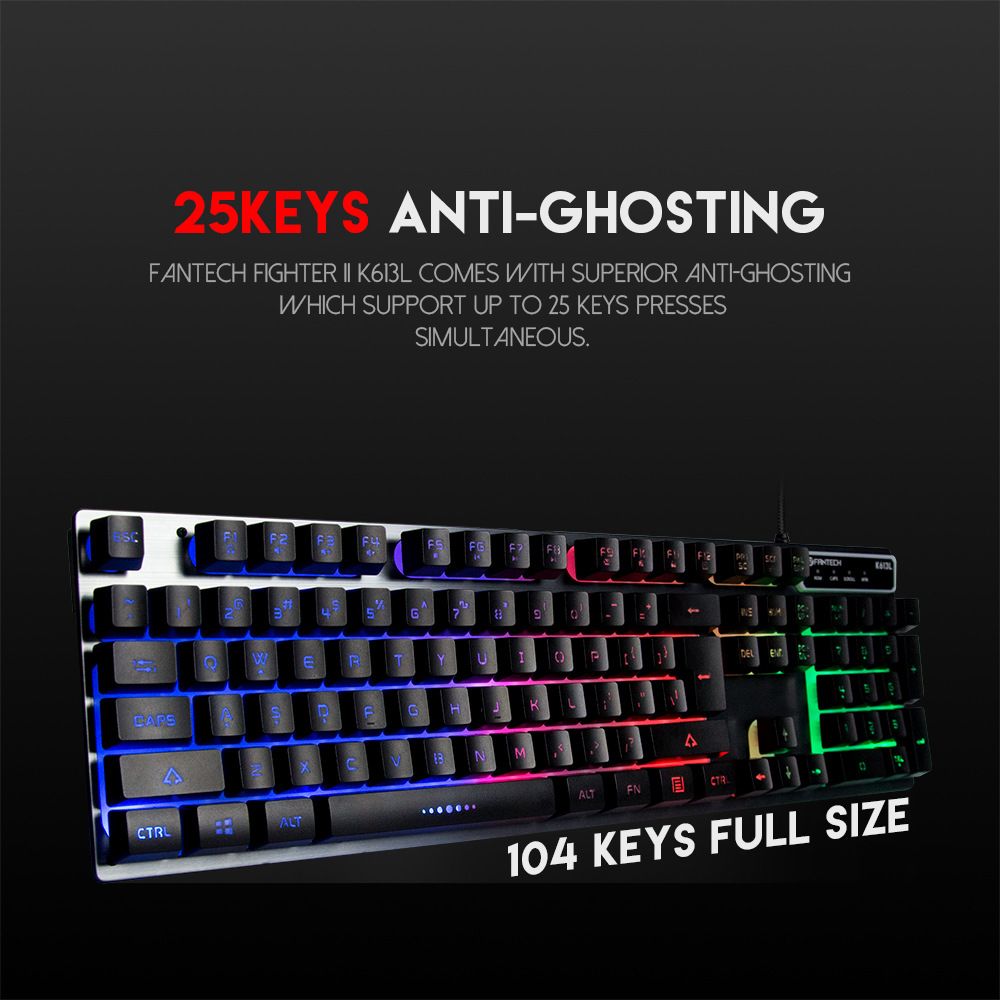 FANTECH-K613L-104-Keys-Wired-Gaming-Keyboard-Floating-keys-25-Keys-Anti-ghosting-USB-Gaming-Keyboard-1751226