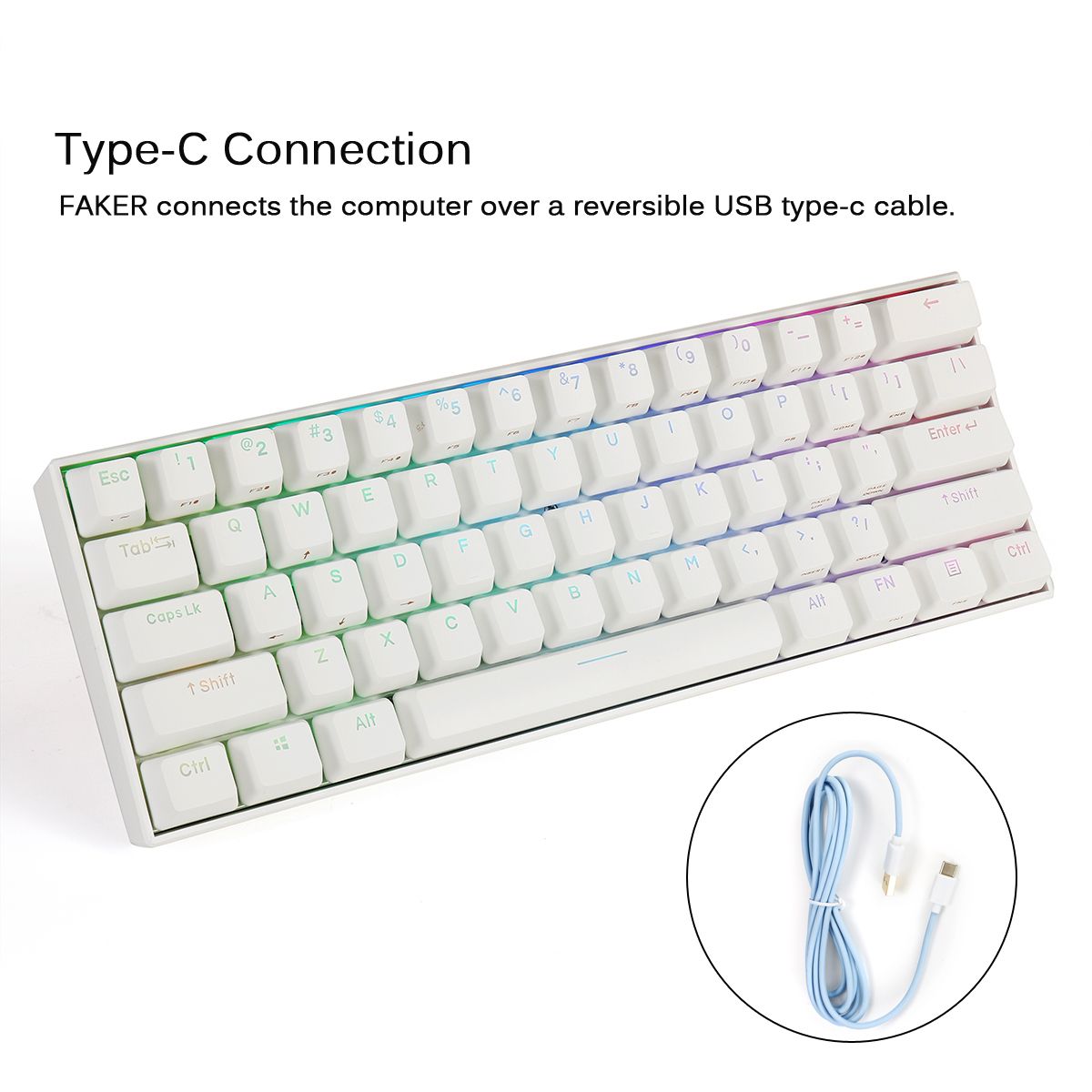 FEKER-60-NKRO-Mechanical-Keyboard-bluetooth-50-Type-C-Outemu-Switch-PBT-Double-Shot-Keycap-RGB-White-1603050