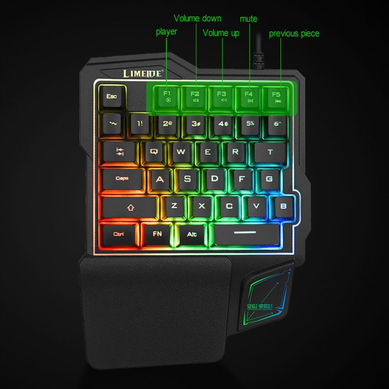 GK103-35-Keys-LED-Backlight-Wired-Single-Hand-Gaming-Keyboard-with-Ergonomic-Support-Mechanical-Feel-1531374