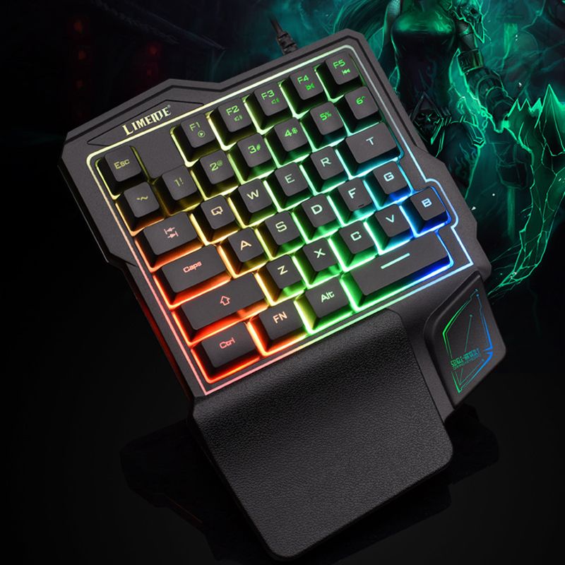 GK103-35-Keys-LED-Backlight-Wired-Single-Hand-Gaming-Keyboard-with-Ergonomic-Support-Mechanical-Feel-1531374