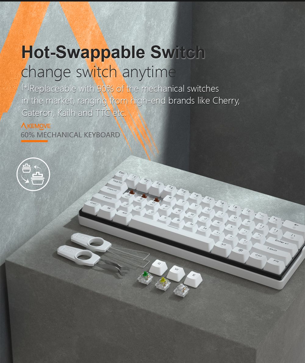 KEMOVE-SnowFox-61-Keys-Mechanical-Gaming-Keyboard-60-NKRO-bluetooth-51-Type-C-Dual-Mode-PBT-Keycap-G-1654225