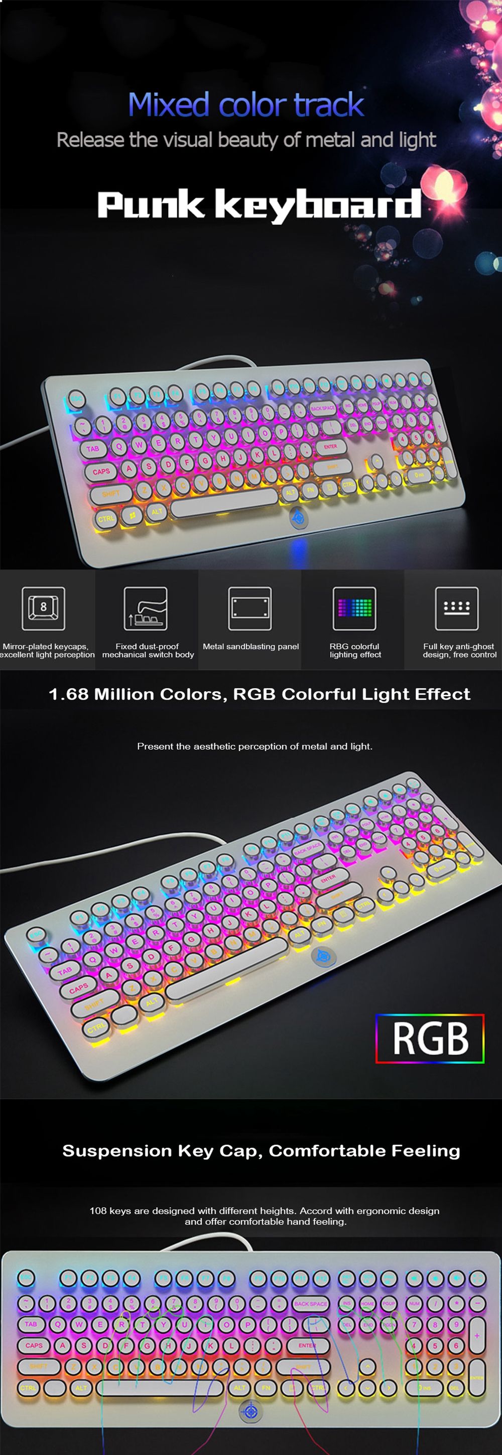 Magic-Refiner-MK9-108-Keys-Wired-Mechanical-Keyboard-NKRO-USB-Retro-Round-Keycap-RGB-Backlit-Gaming--1578526