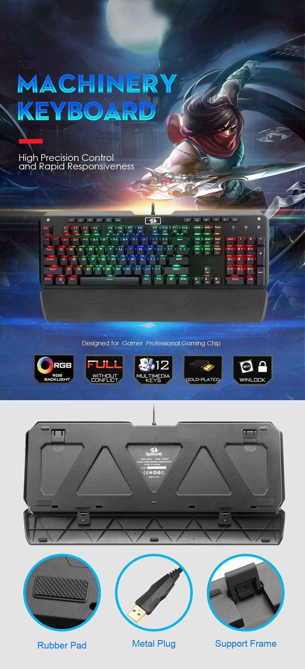 Redragon-K555-104-Keys-NKRO-USB-Wired-Blue-Switch-RGB-Backlight-Mechanical-Gaming-Keyboard-with-Wris-1595252