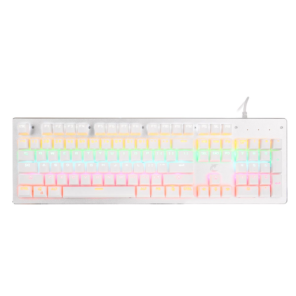 Wired-104-Keys-Mechanical-Keyboard-Aluminum-Alloy-Panel-ABS-Square-Keycap-Outemu-Blue-Switch-Gaming--1741363