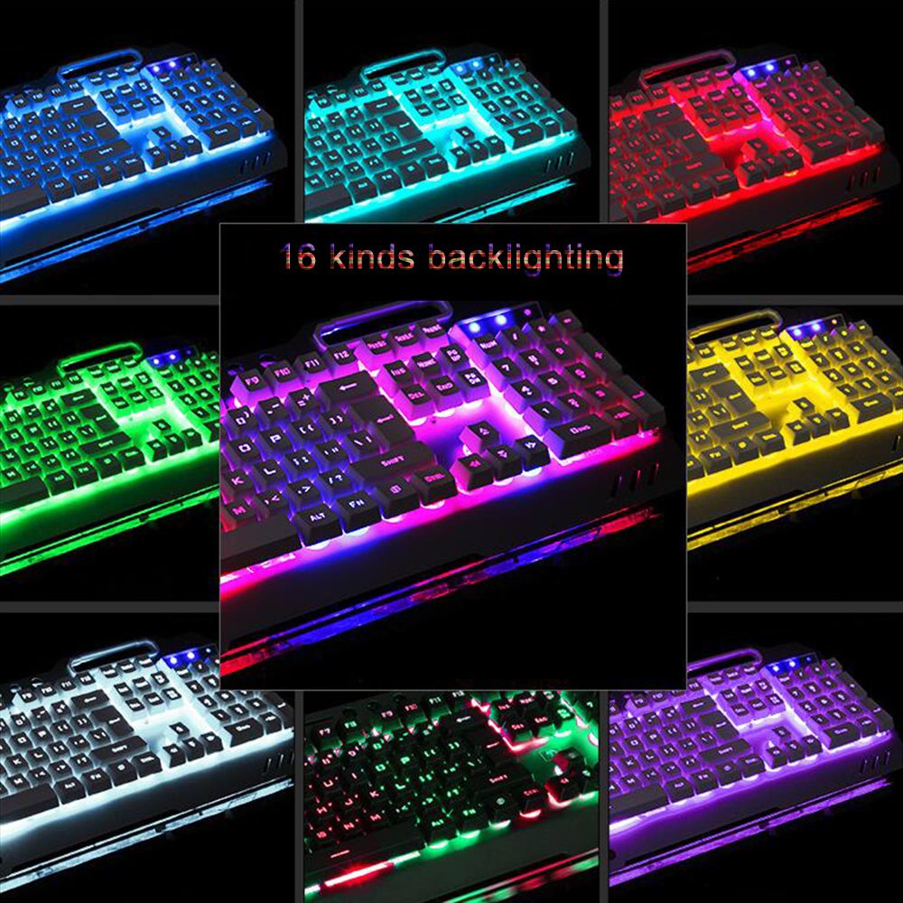 Xinmeng-618-Waterproof-Mechanical-White-Backlit-Multi-Shortcuts-Gaming-Keyboard-3200-DPI-Optical-Mou-1638926