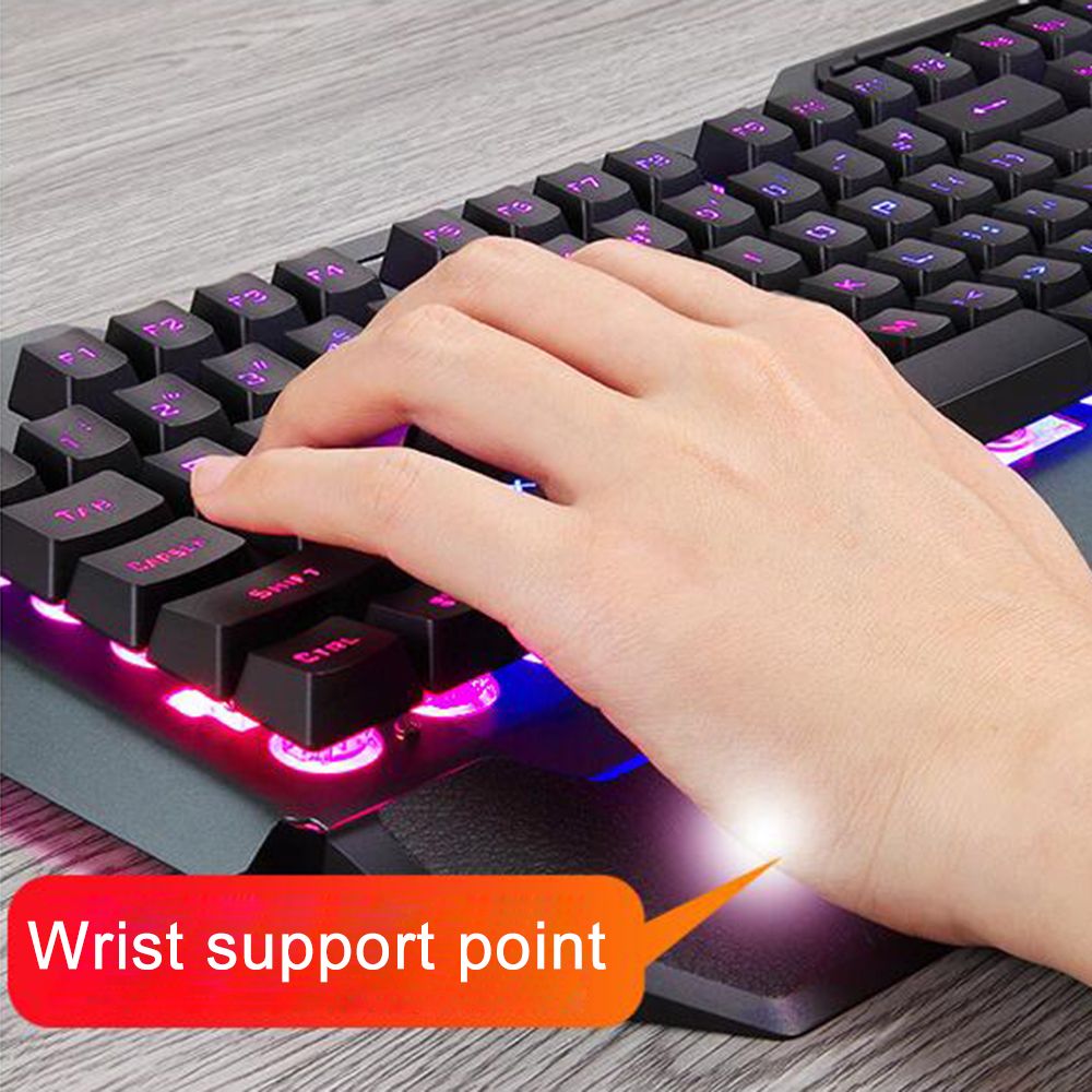 Xinmeng-618-Waterproof-Mechanical-White-Backlit-Multi-Shortcuts-Gaming-Keyboard-3200-DPI-Optical-Mou-1638926