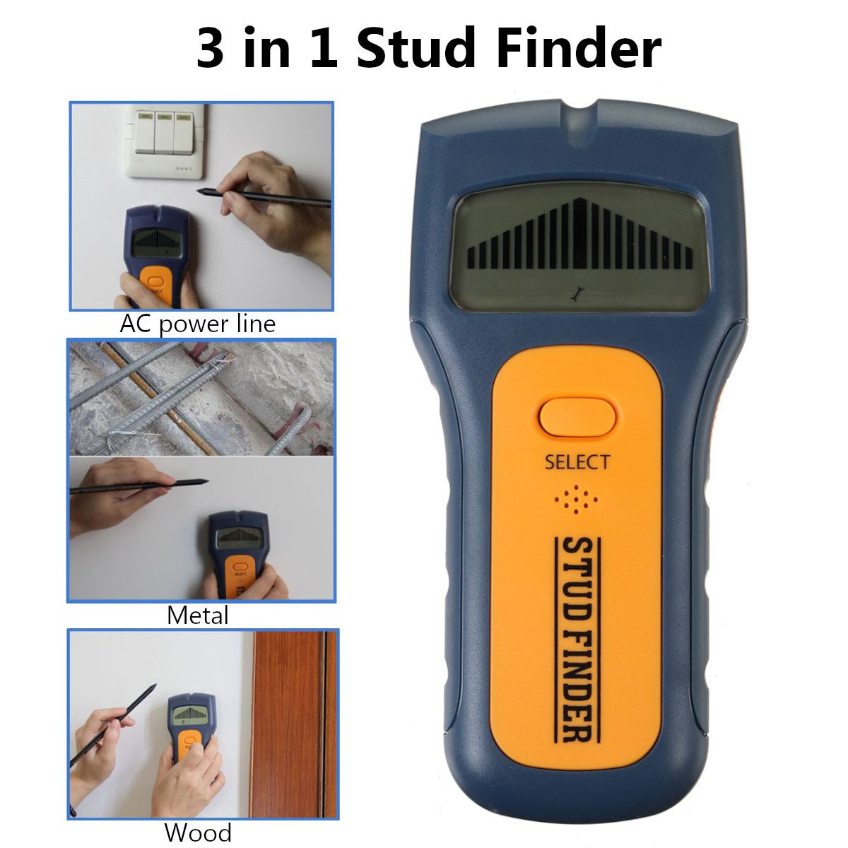 3-in-1-Multi-function-Wall-Tester-Stud-Finder-Wooden-Column-Voltage-Density-1747822