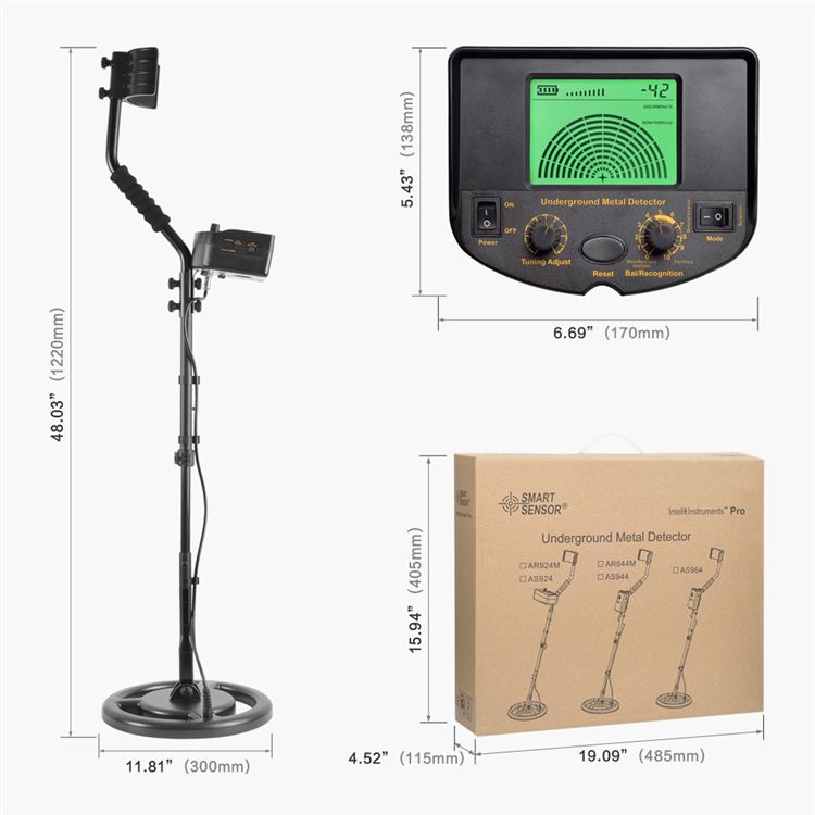 AR924M-LCD-Display-Underground-Metal-Detector-Gold-Digger-Treasure-Hunter-Depth-15m-Buzzer-1280963