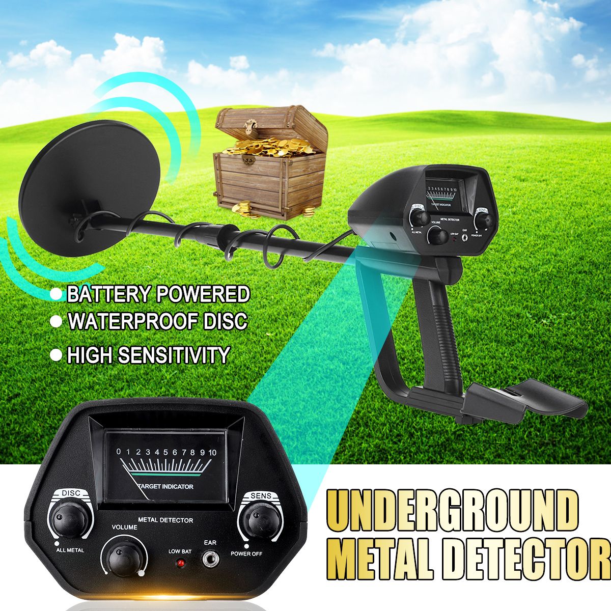 GTX4030-Portable-Underground-Metal-Detector-Adjustable-Gold-Detector-Treasure-Hunter-20CM-Detection--1743588
