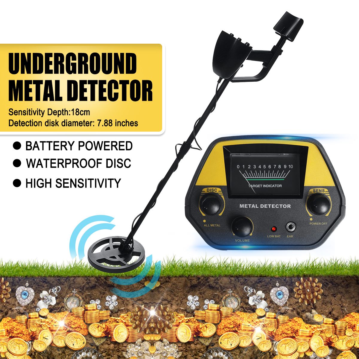 GTX4080-20CM-Detection-Disk-Diameter-Portable-Underground-Metal-Detector-Adjustable-Gold-Detector-Tr-1743590