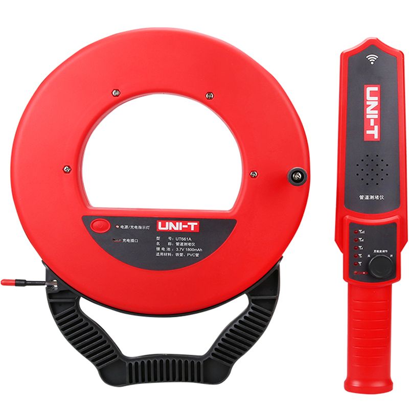 UNI-T-UT661A-20M-Wall-Pipe-Blockage-Detector-Wall-Scanner-Pipeline-Blocking-Clogging-Scanner-Plumber-1263306