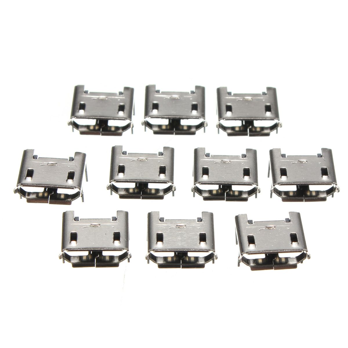 10pcs-Micro-USB-Type-B-5-Pin-Female-Socket-4-Vertical-Legs-For-Solder-Connector-1356004