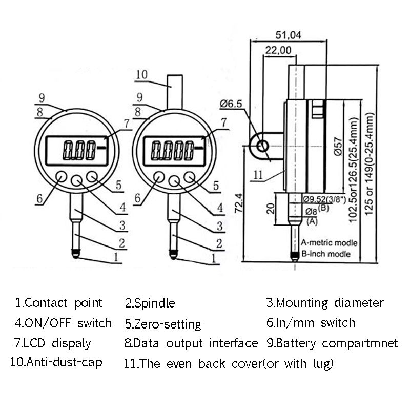 Digital-Dial-Indicator-Gauge-Precision-Tool-mminch-0-127mm0-254mm-1252123