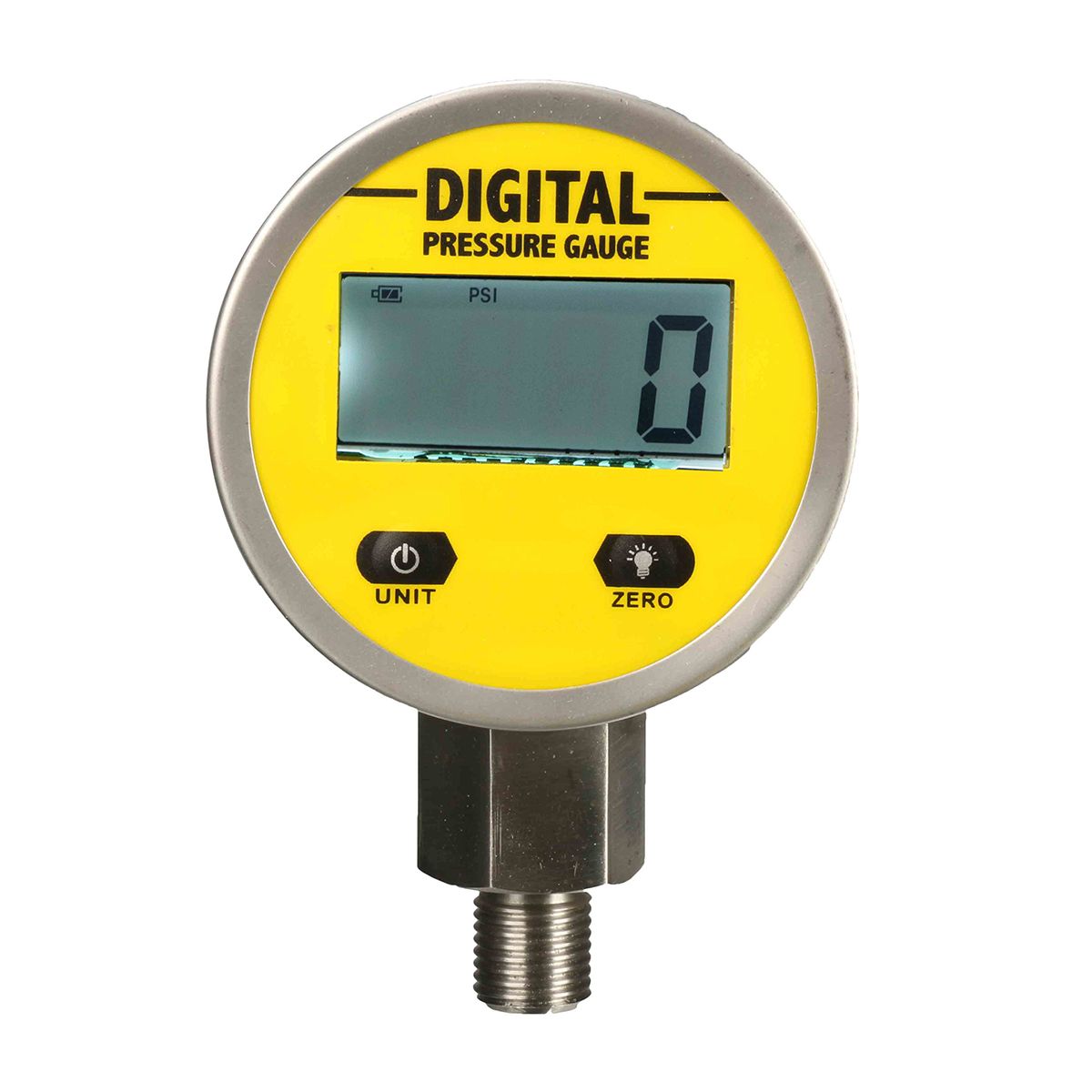 Digital-Hydraulic-Pressure-Gauge-0-250BAR-25Mpa-3600PSI-BSP14inch-Base-Entry-1104774