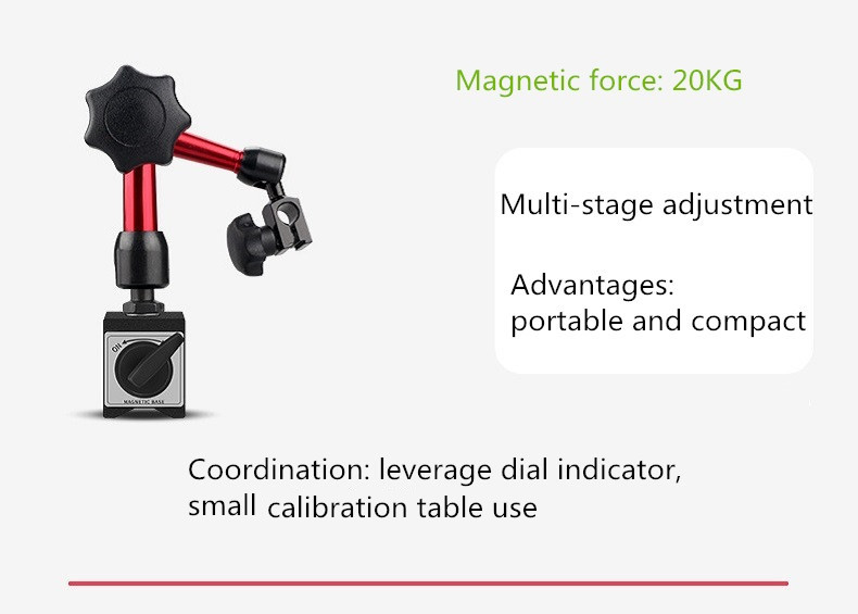 WCZ-1B6F6B-Universal-Magnetic-Base-Stand-360deg-Rotatable-Shaft-Dial-Indicator-Gauge-Calibration-Tab-1741732