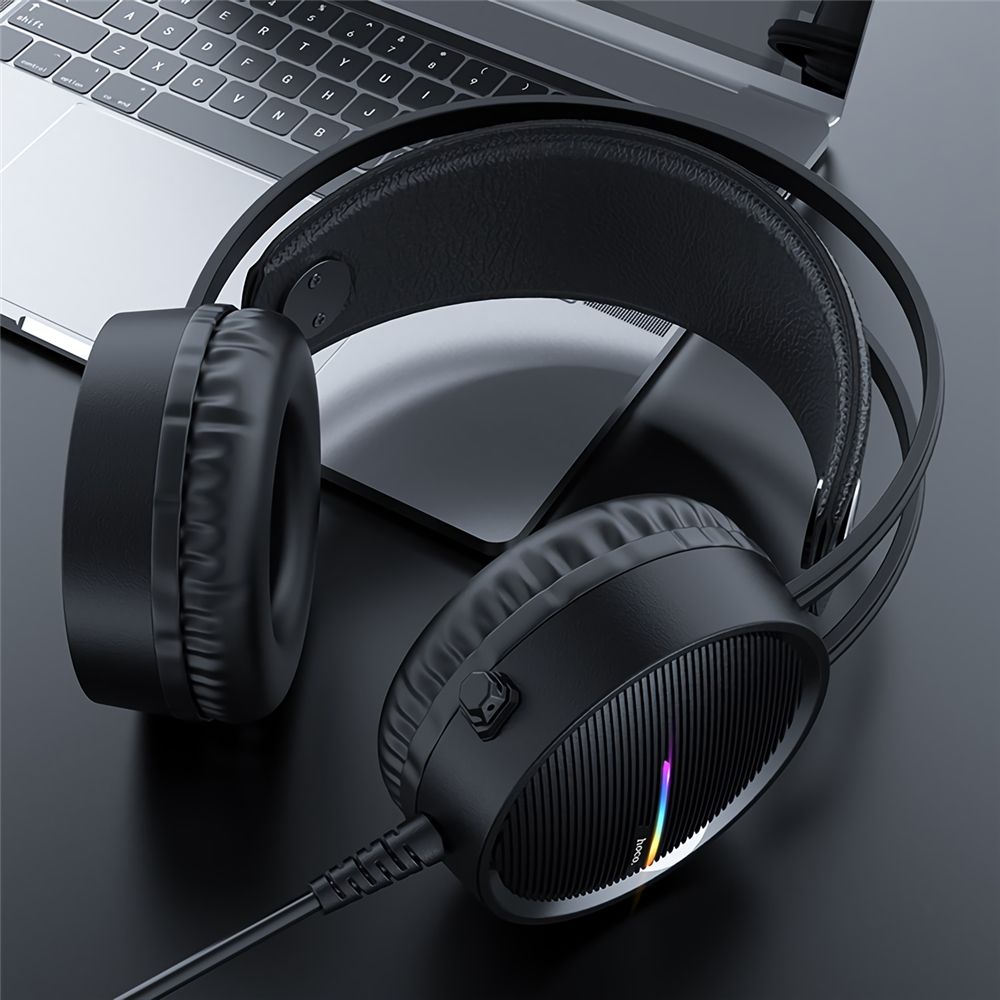 HOCO-W100-Gaming-Headset-35mm-Jax--USB-Wired-Headphone-with-Omnidirectional-Microphone-for-iPad-for--1686292