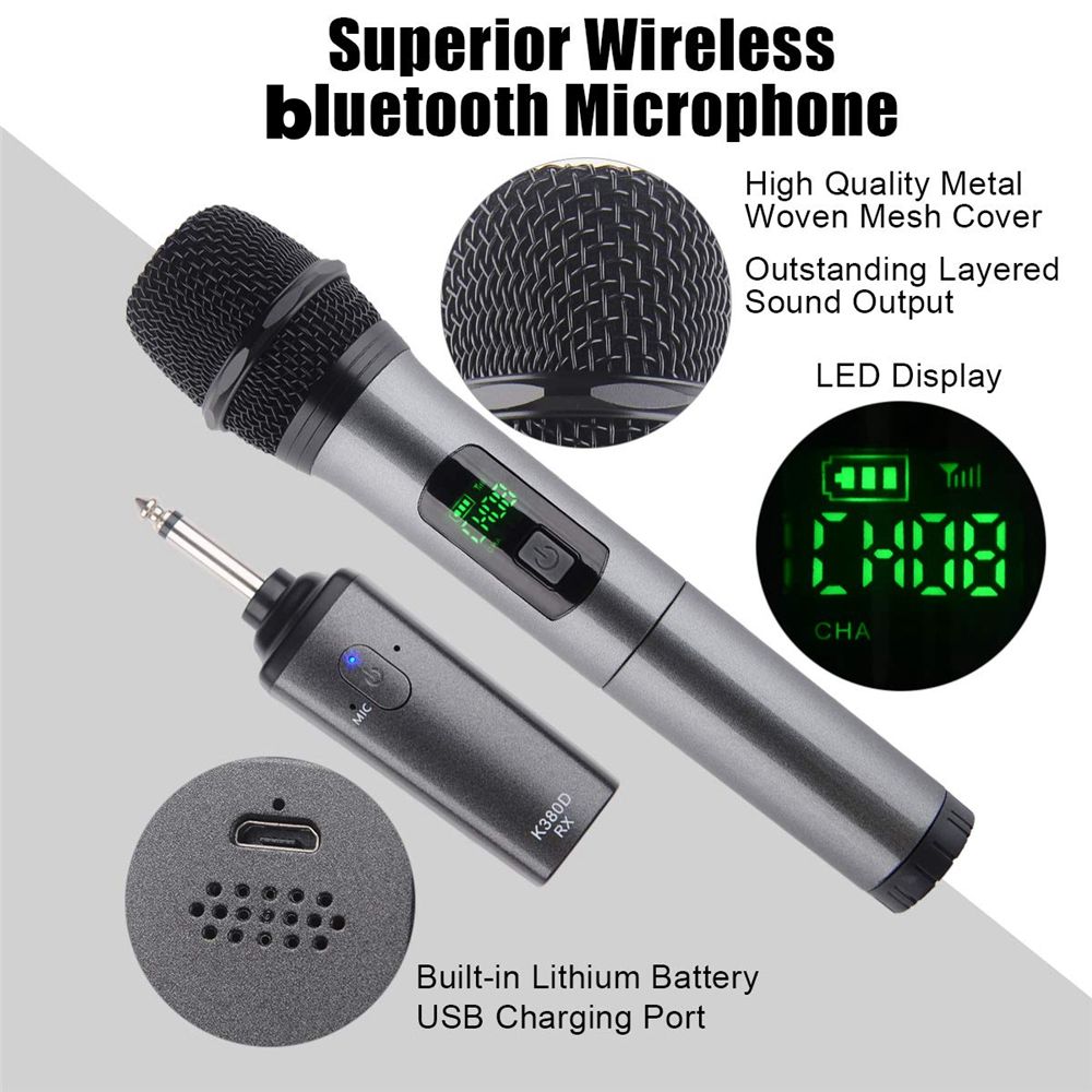 K380D-Microphone-Professional-Handheld-Wireless-UHF-Microphone-System-with-Portable-Receiver-14-Outp-1713873