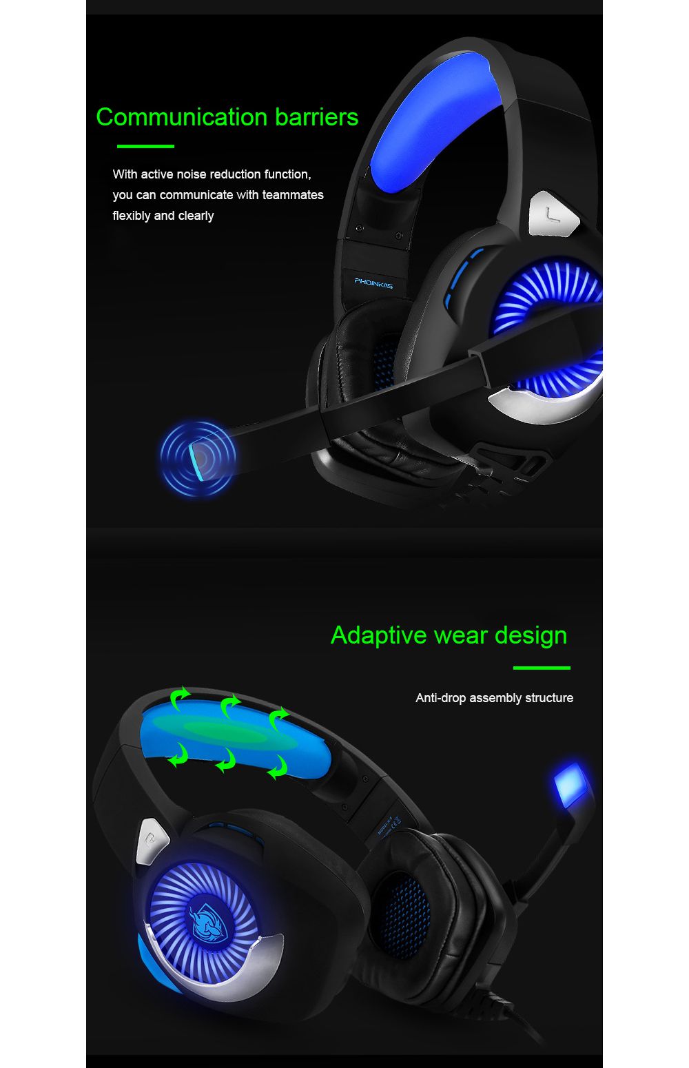 PHOINIKAS-H-9-Gaming-Headset-50mm-Drive-Unit-120deg-Rotating-Microphone-Noise-Reduction-Protein-Leat-1755235