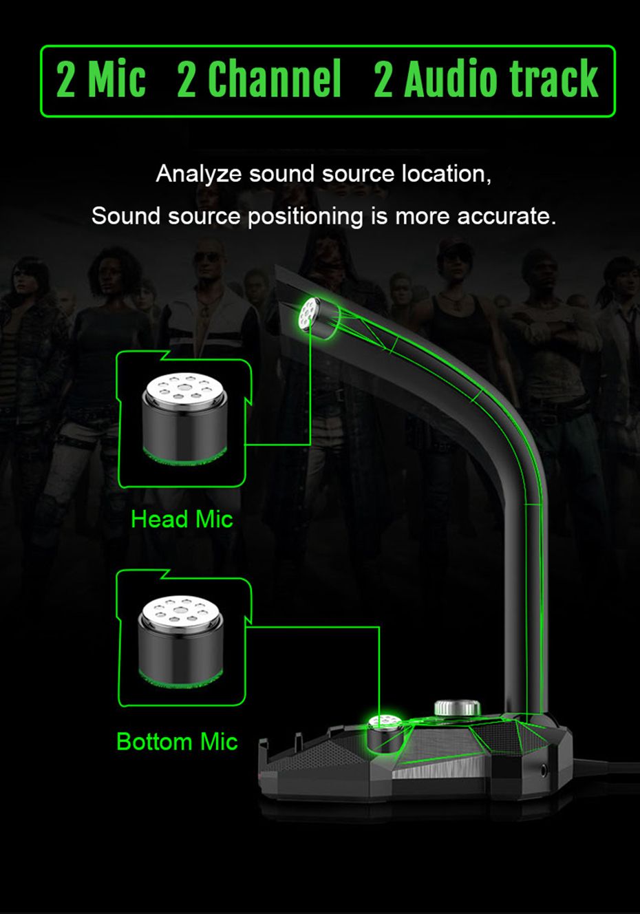 Popupine-GK-USB-Wired-360deg-Pickup-Dual-Mic-Gaming-Microphone-with-35mm-Audio-Jack-for-Speaker-Head-1445772