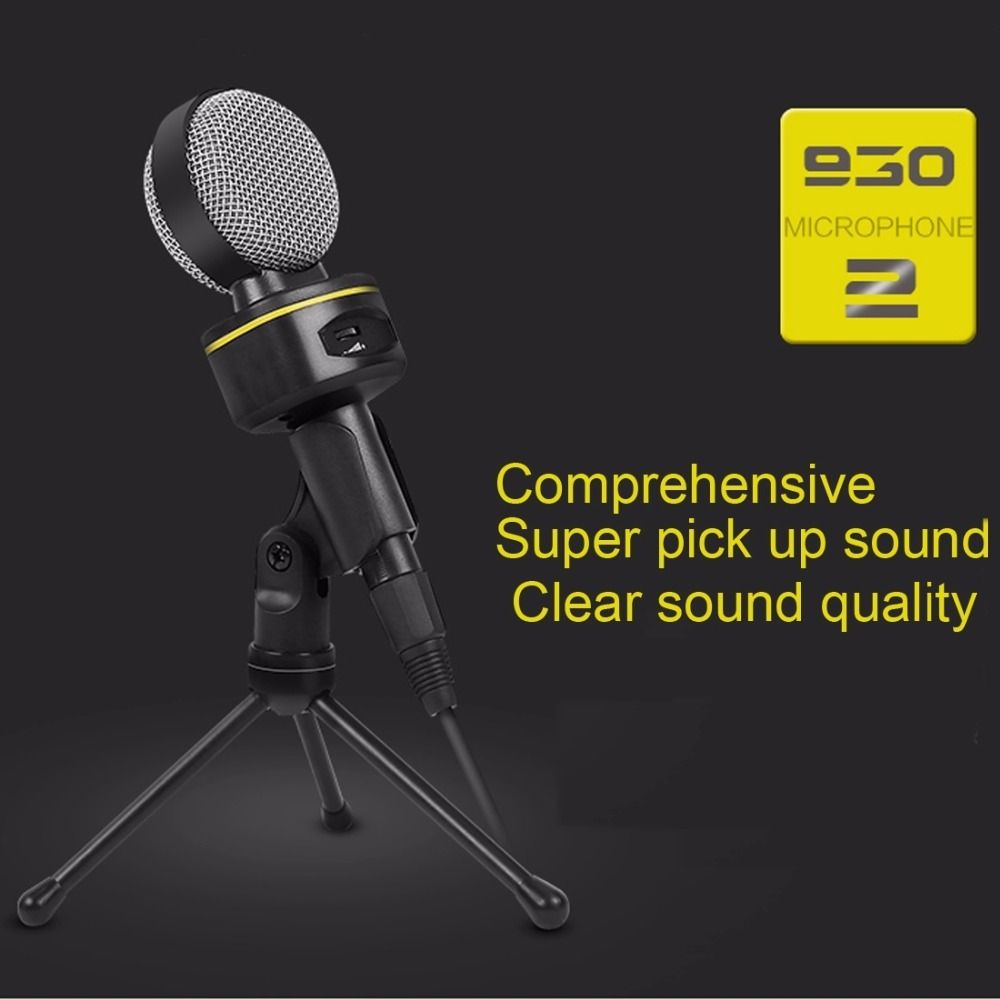 SF-930-35mm-Studio-Professional-Condenser-Sound-Recording-Microphone-with-Tripod-Holder-for-PC-Lapto-1664167
