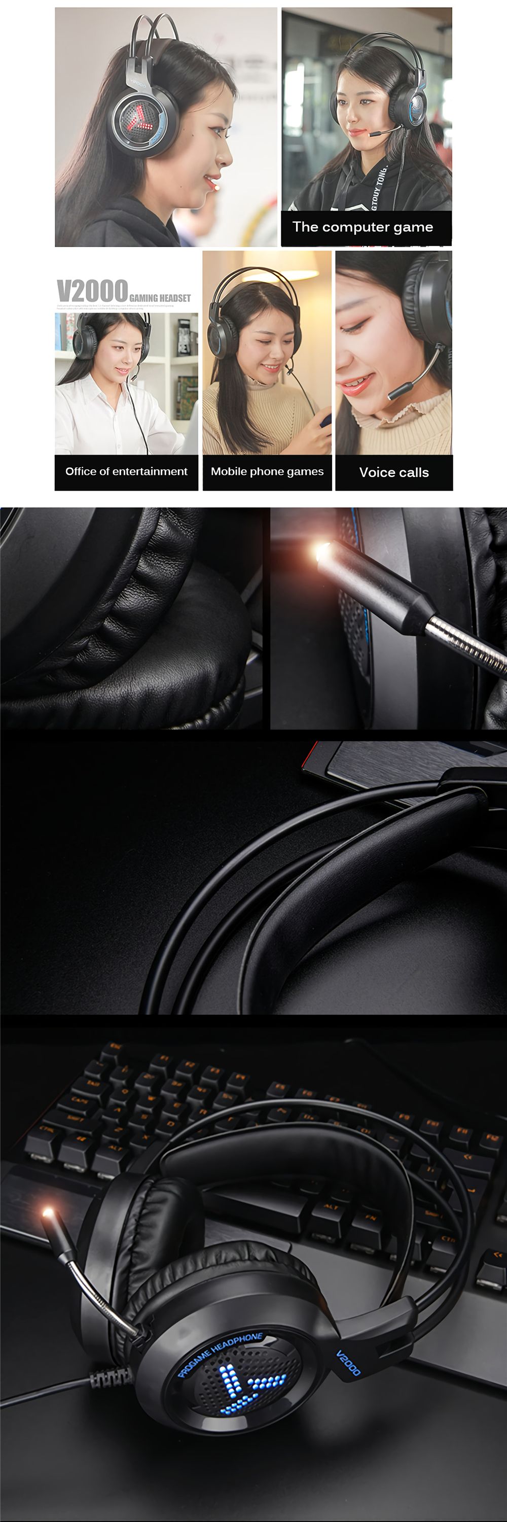 V2000-Game-Headset-71-Stereo-Surround-Sound-LED-Colorful-Gaming-Headphone-with-Mic-for-Xbox-1-PS4-Co-1720601