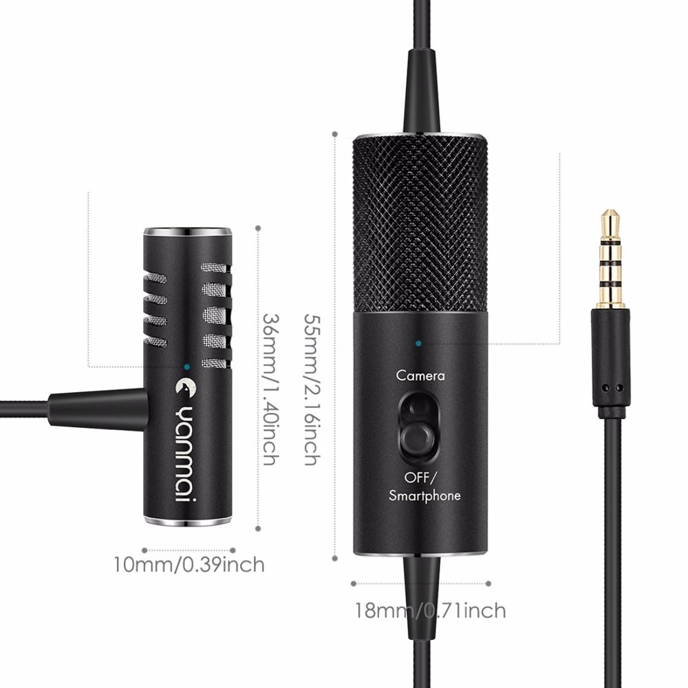 Yanmai-R933S-Clip-on-Type-Lavalier-Omnidirectional-Condenser-Microphone-35mm-Mini-Microphone-for-Cam-1473041