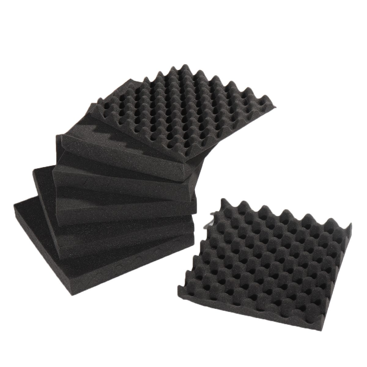 12PcsSet-Studio-Acoustic-Foam-Panels-Tile-Sound-Insulation-Proofing-30x30x4cm-1731451