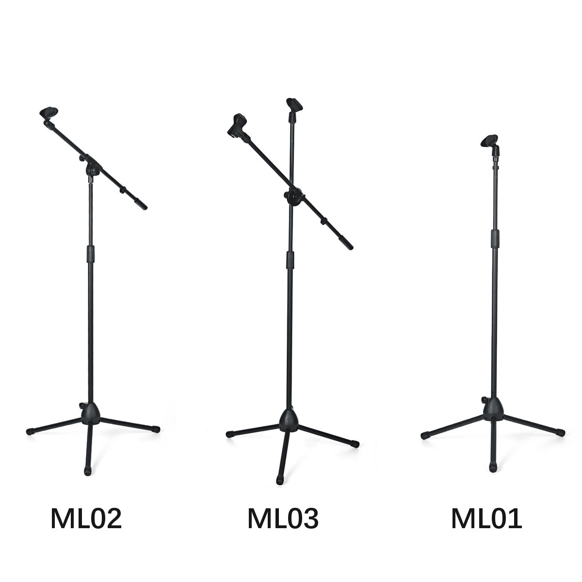 150cm-Microphone-Stand-Holder-Boom-Arm-Height-Angle-Adjustable-with-Tripod-Base-1700088