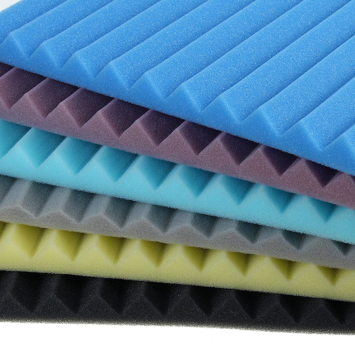 18-Pcs-Soundproofing-Wedges-Acoustic-Panels-Tiles-Insulation-Closed-Cell-Foams-1737777