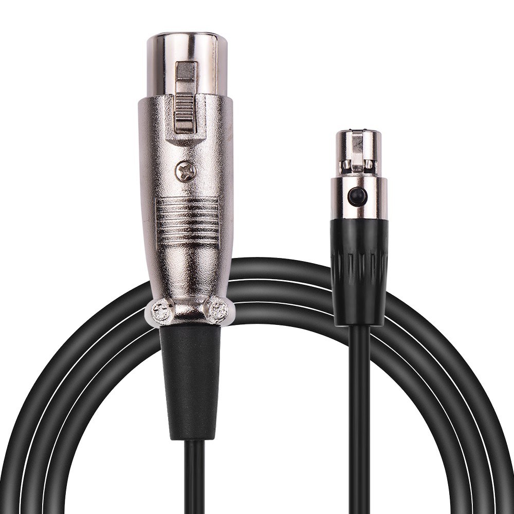 1M2M-Mini-3-Pin-Mini-XLR-to-XLR-Mic-Audio-Cable-for-Speaker-Audio-Mixer-Amplfiers-Microphone-1596708