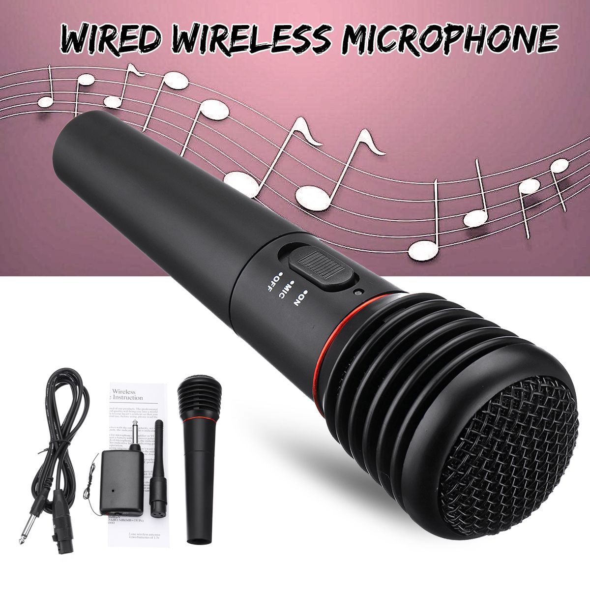 2In1-Professional-Wired-Wireless-Handheld-Microphone-Mic-Dynamic-Cordless-for-KTV-Karaoke-Recording-1518191