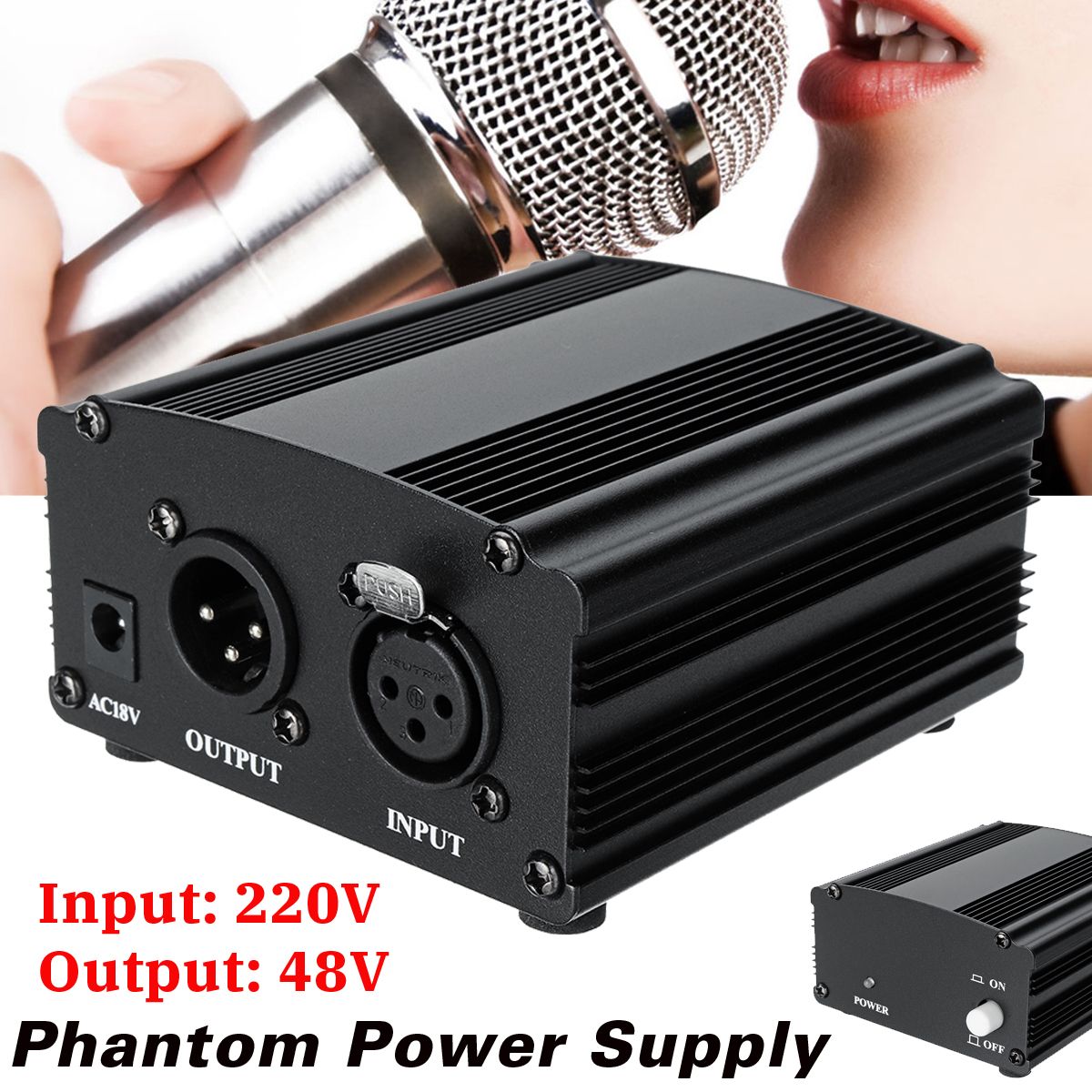 48V-Phantom-Power-15m-Power-Cable-Low-noise-for-Audio-Condenser-Microphone-Recording-Equipment-1452795
