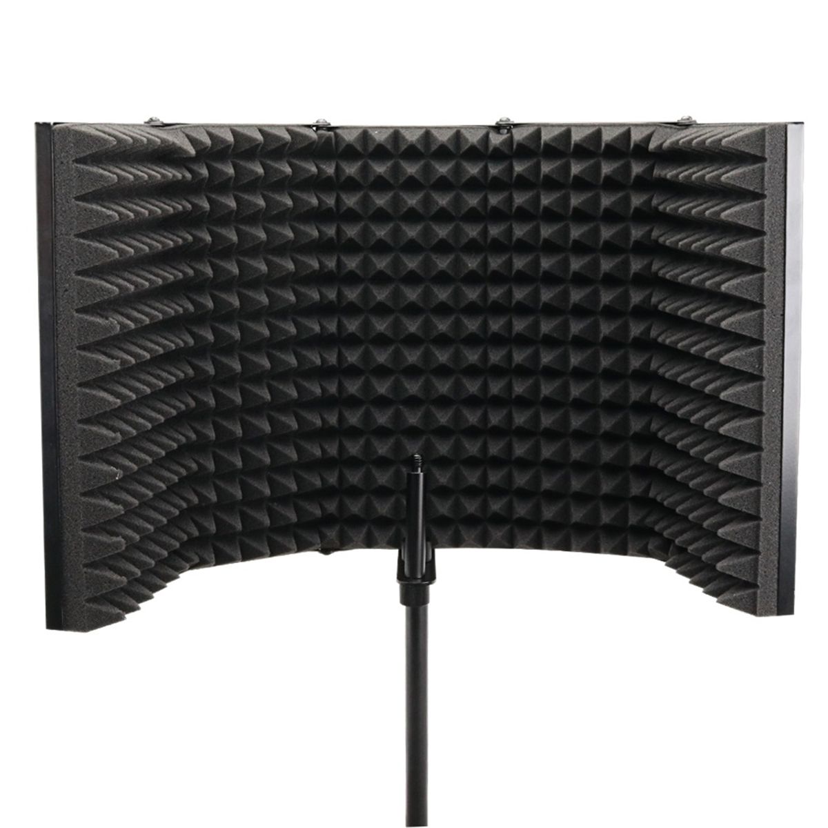 575-x-28cm-Foldable-Adjustable-Studio-Recording-Microphone-Isolator-Sound-Absorbing-Foam-Panel-Mic-I-1561155