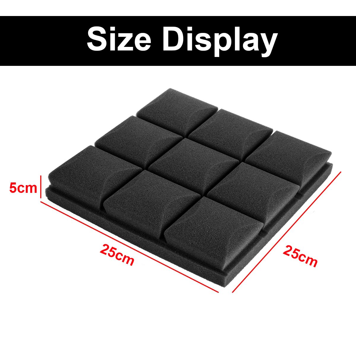 6Pcs-27x27x4-Acoustic-Panels-Tiles-Studio-Soundproofing-Isolation-Wedge-Sponge-Foam-1749838