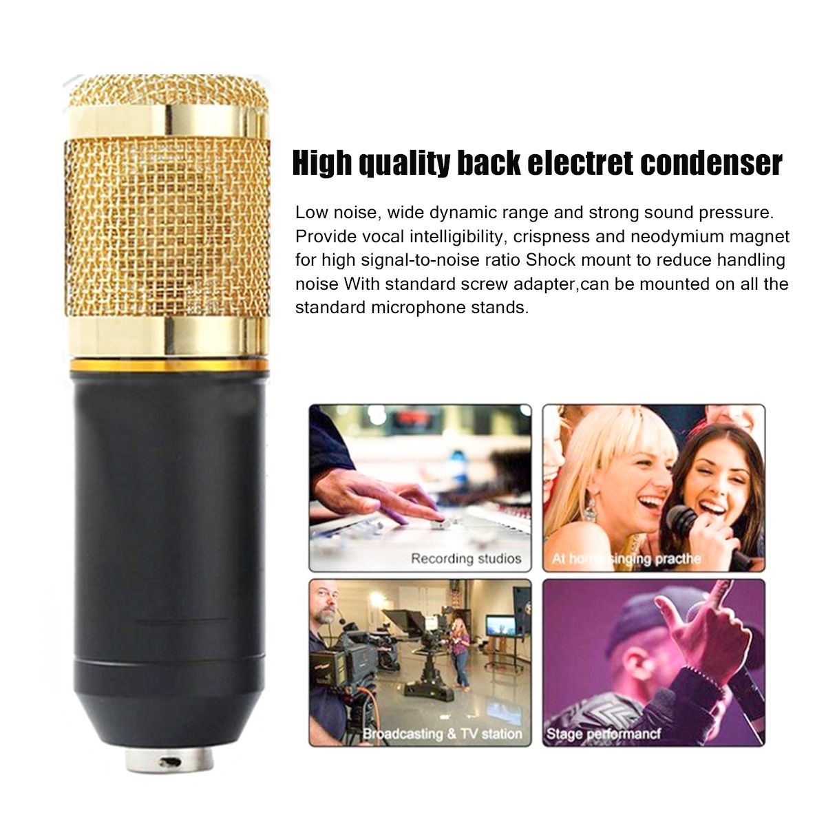 Bakeey-BM800-Condenser-Microphone-Mic-Sound-Recording-Studio-Kits-with-Shock-Mount-1687926