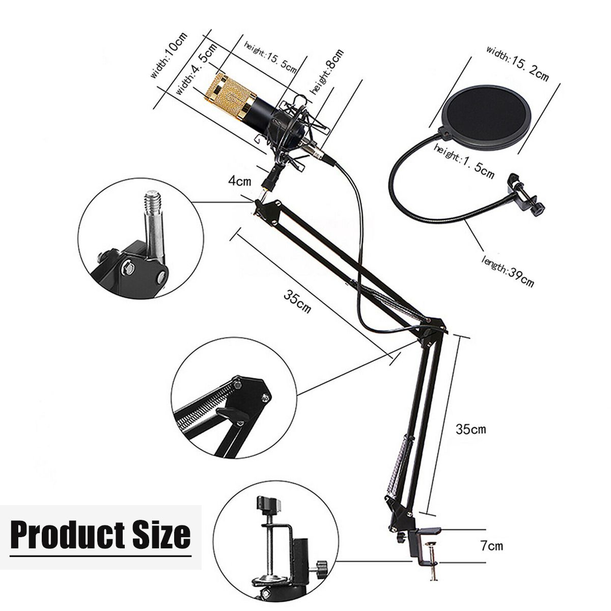 Bakeey-BM800-Condenser-Microphone-Mic-Sound-Recording-Studio-Kits-with-Shock-Mount-1687926