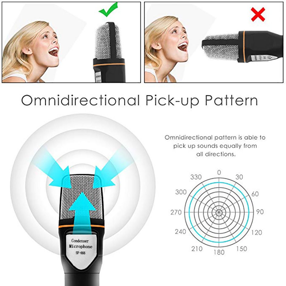 Bakeey-Live-Microphone-Gaming-Microphone--35mm-Wired-Microphone-Stereo-Condenser-Mic-with-Holder-Des-1700555