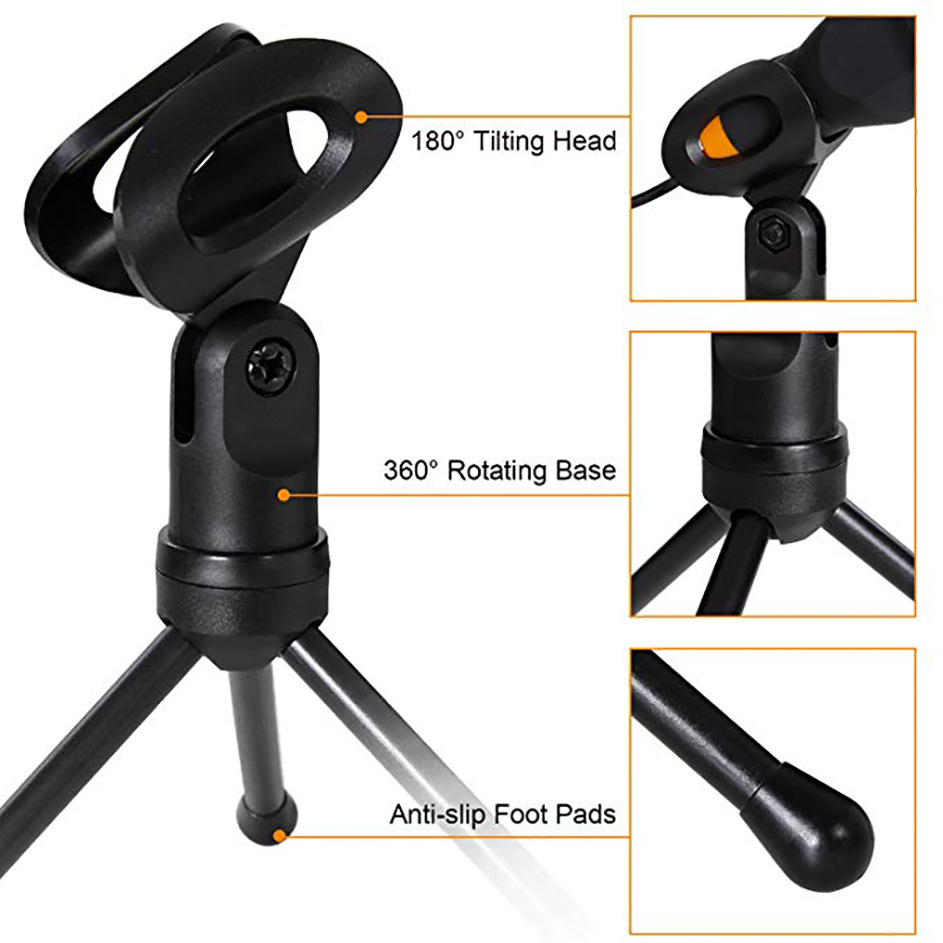 Bakeey-Live-Microphone-Gaming-Microphone--35mm-Wired-Microphone-Stereo-Condenser-Mic-with-Holder-Des-1700555