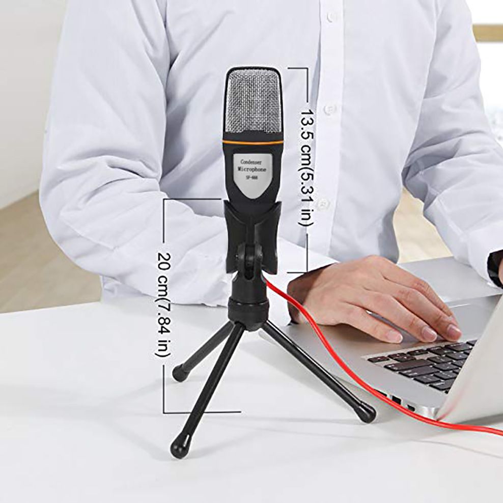 Bakeey-Live-Microphone-Gaming-Microphone--35mm-Wired-Microphone-Stereo-Condenser-Mic-with-Holder-Des-1700555