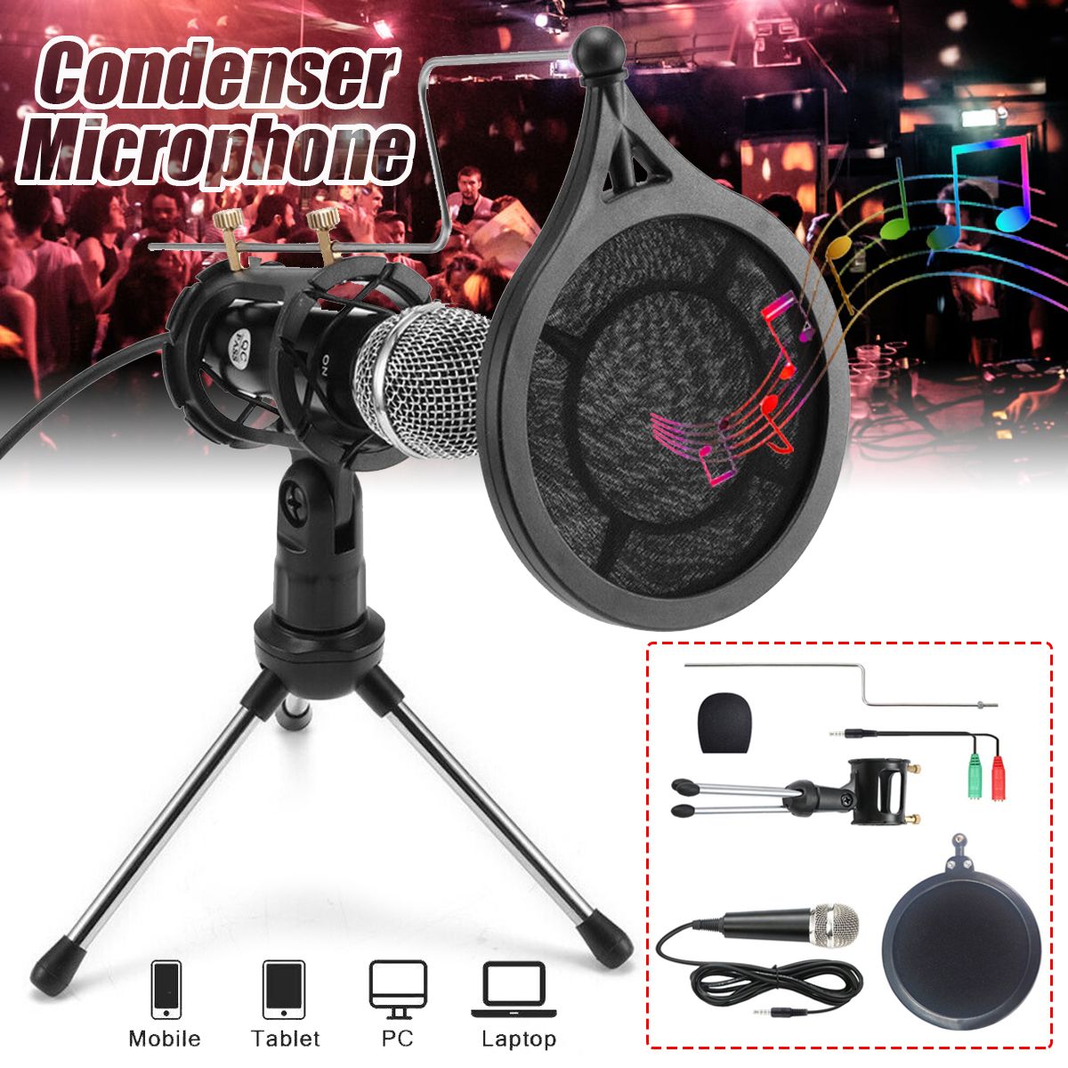 Bakeey-Studio-Condenser-Microphone-Set-Recording-Broadcasting-Mic-With-Stand-For-PC-Phone-Karaoke-1734067