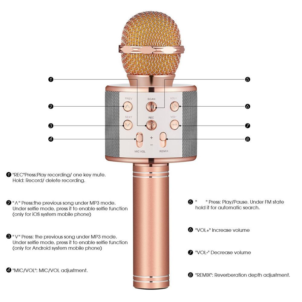 Bakeey-WS858-bluetooth-Micrphone-Wireless-Microphone-Handheld-Karaoke-Voice-Record-TF-Card-Portable--1697310