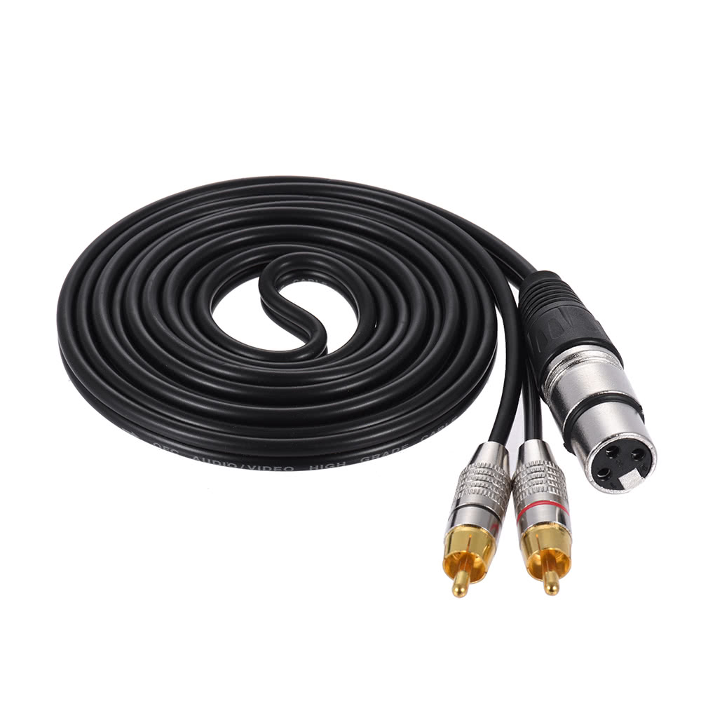 Dual-RCA-Male-to-XLR-Female-Plug-Stereo-Audio-Cable-for-Microphone-Audio-Mixer-Speaker-Amplifiers-1596711