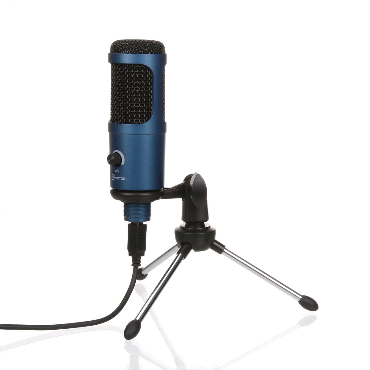 EIVOTOR-USB-Condenser-Microphone-192KHZ-24-Bit-Plug-Play-Computer-Microphone-Podcast-Vocal-Recording-1760030