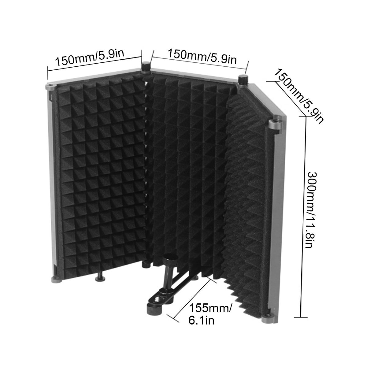 Foldable-Microphone-Acoustic-Isolation-Shield-Acoustic-Foams-Studio-Panel-for-Recording-Live-Broadca-1670638