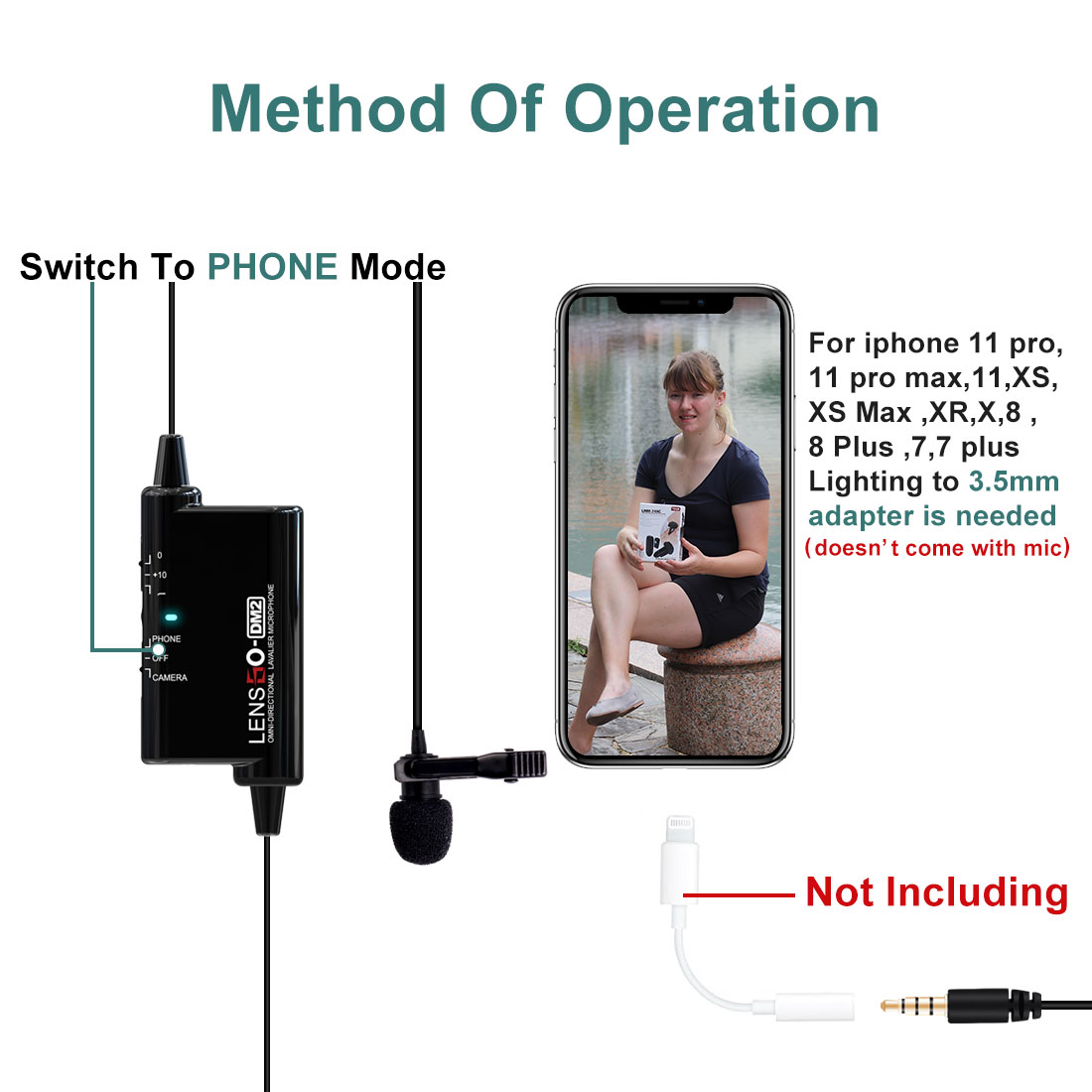 LENSGO-LYM-DM2-Omnidirectional-Lavalier-Microphone-for-Mobile-Phone-Youtube-Live-Broadcast-Video-Rec-1761284